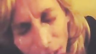 Lexi gets a facial cumshot from Raaj