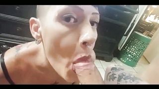 Four-Way group sex of inexperienced transgender femmes deep-throat and smash