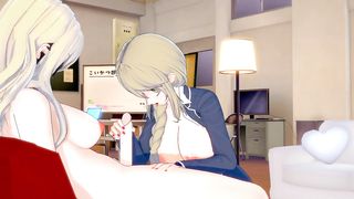 Futa Sword Maiden x Guild Girl[goblin Slayer] — THREE DIMENSIONAL MANGA PORN