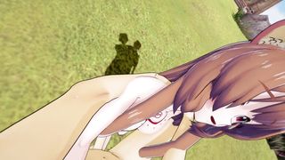 Hero Shield: Futa Raphtalia Deepthroat and Nail - Taker POINT OF VIEW