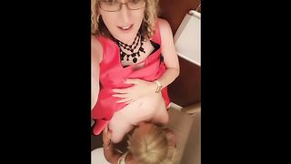 Pauline Deep Throats Mike in the Pub Toilets.