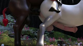 Amy's Giant dream - Centaur things Part 1 of two - Hermaphroditism Centaurs Goddess Breeding Animation