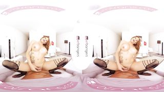 VRB TRANS Astonishing Bang Sesh with Exhilarated Vanessa Jhons VR Porno