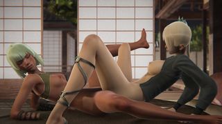 Futa - RWBY Threeway - Salem x Weiss x Emerald - THREE DIMENSIONAL Porno