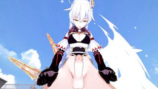 Futa Kiana Kaslana (HoV) - Taker POINT OF VIEW Smash