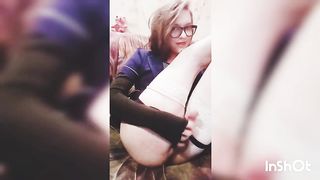 Crossdresser Hattabi4ik Self Internal Cumshot Cum Shot