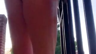 SHAMELESS PUBLIC WHORE CABOOSE CUT-OFFS CULO CHEEKS POPPIN!