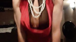 Jade rails the phat faux-cock like a Princess