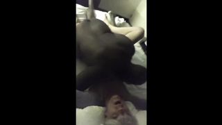 Face Down Butt Up for BIG BLACK COCK in Sissy's Backside