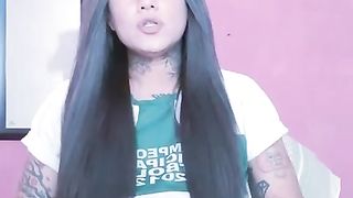 transgender princess trap stroke her monstrous knob