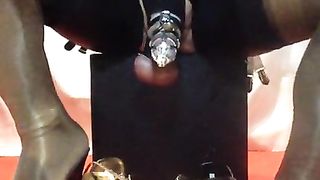 BUTT-PLUG IN PUCKER SWITCH FOOTWEAR SISSY BIOTCH