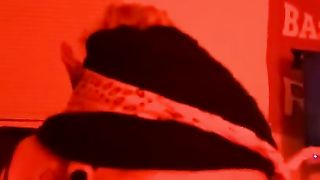 She-Masculine Sasha Deep Throating Pipe!