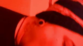 She-Masculine Sasha Deep Throating Pipe!