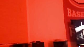 She-Masculine Sasha Deep Throating Pipe!