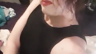 Trans Smoking Fetish  Capri 120