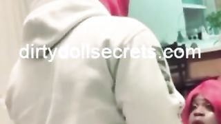 Getting messy head&wet MOIST booty from a Dallas Tx t-girl