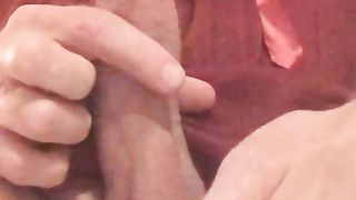 She-Male sounding in a uber-sexy crimson babydoll