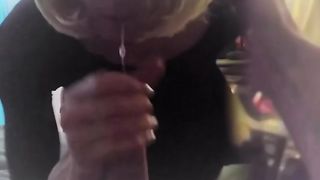 Crossdresser CD Sissy Femboy Trap gets the jism