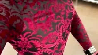 SUPER-BITCH MUSIC VID Public Sissy Crossdresser Wondrous She-Creature