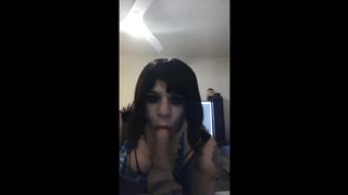 joanna la chienne , avec sonny gode monster