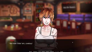 Futa Dom World - Gangabang on the pub (three)