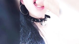 Chinese sole victim kka blow jizz off her toes