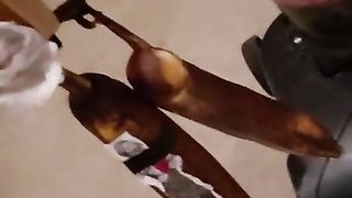 Sooner Gurl coerced to Punch Trample Greatest Mate P1