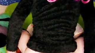 Fresh dresses and railing from behind