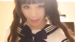 Asian she-creature qianxinxin have hook-up attraction