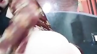 sissy smoking Demonstrating her donk