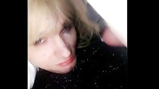 Cane, Self Facial Cumshot! Lola Jackson Torrid Solo!!