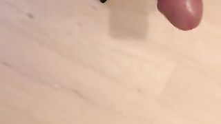 Sarahh handsfree jizz in spandex legging