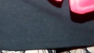 Walk in the park dressed in fishnet tights