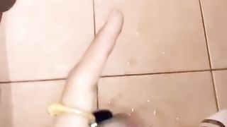 Highly Uber-Sexy Paola Ginormous Man Sausage Spunking two