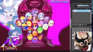 Frolicking Darkstalkers trio