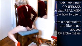 Confessions from Dave the Sissy, degrading, abjecting, etc