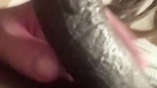 Sissy Cameron Paige luving this stunning BIG BLACK COCK