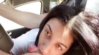 Latin nymph inhaling older stud in quarantine