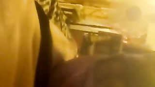 Gasping on a monster clittie