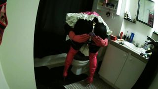 Sissy Whores Restroom Troubles