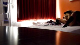 crossdresser motel facefuck!