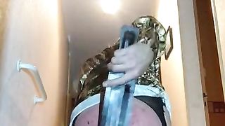 Rock-Hard Slapped sissy Traceytv plugged encaged subordinated superslut three