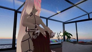 VrChat Humping my Brains out Rear End Fashion then Pops Deep inwards of me