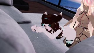 VrChat Humping my Brains out Rear End Fashion then Pops Deep inwards of me
