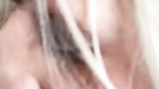 Transgirl gargles her sir