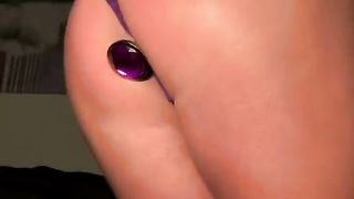 HANDSFREE JISM THRU MY UNDIES TRAMPY SISSY SHE-CREATURE FAUX-COCK ASSFUCKING