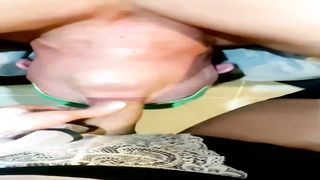 Steaming She-Creature Jism In Boys Gullet