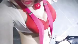 Japanese Satanic Sissy Plays Alone - Satans Taken Over