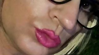 Undies ONLY in Public!  Such Risky Sissy Cockslut!!  Cd Transsexual