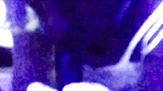 Vanesa blowing her dark-hued boy's manhood